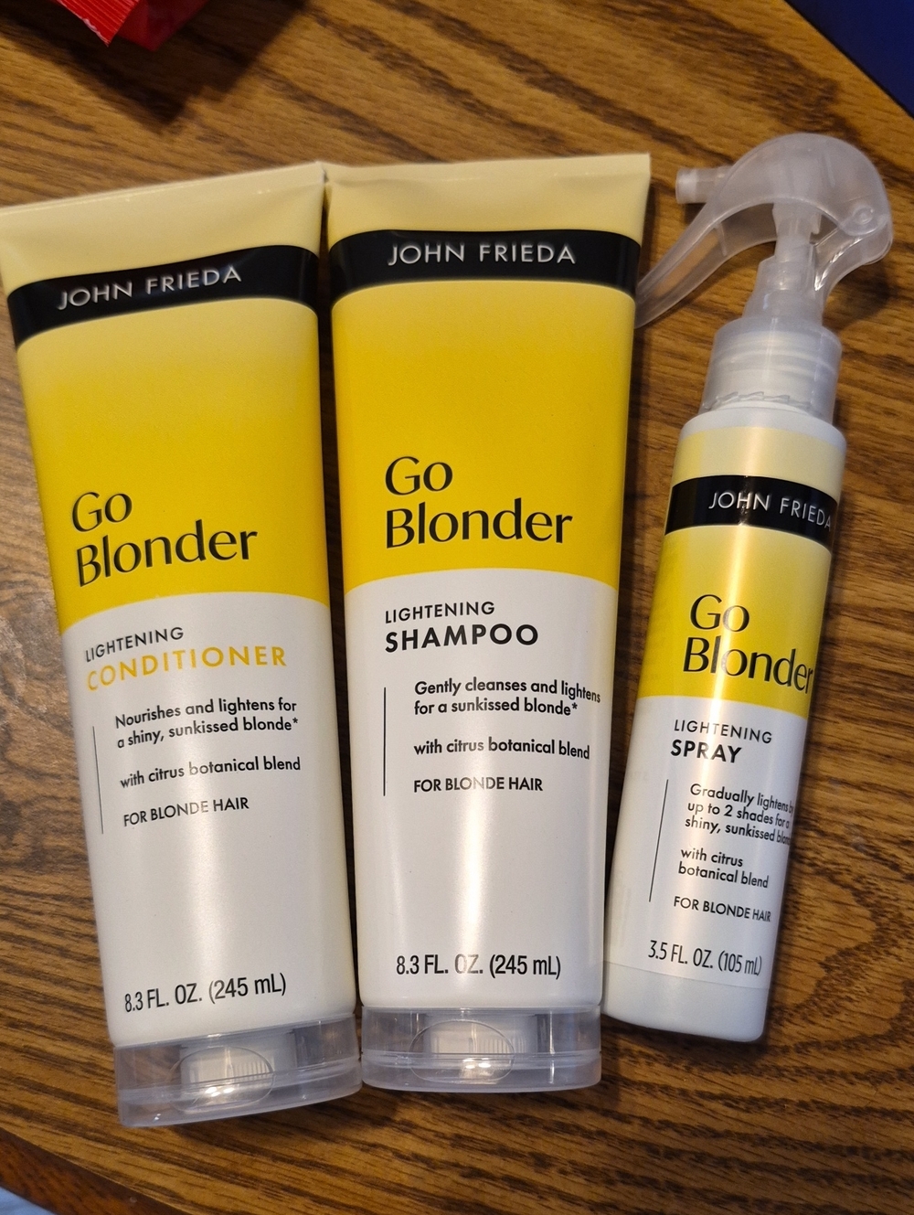John Frieda Go Blonder Lightening Shampoo & Conditioner Set Nwt